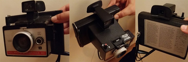 macchina fotografica anni 70
